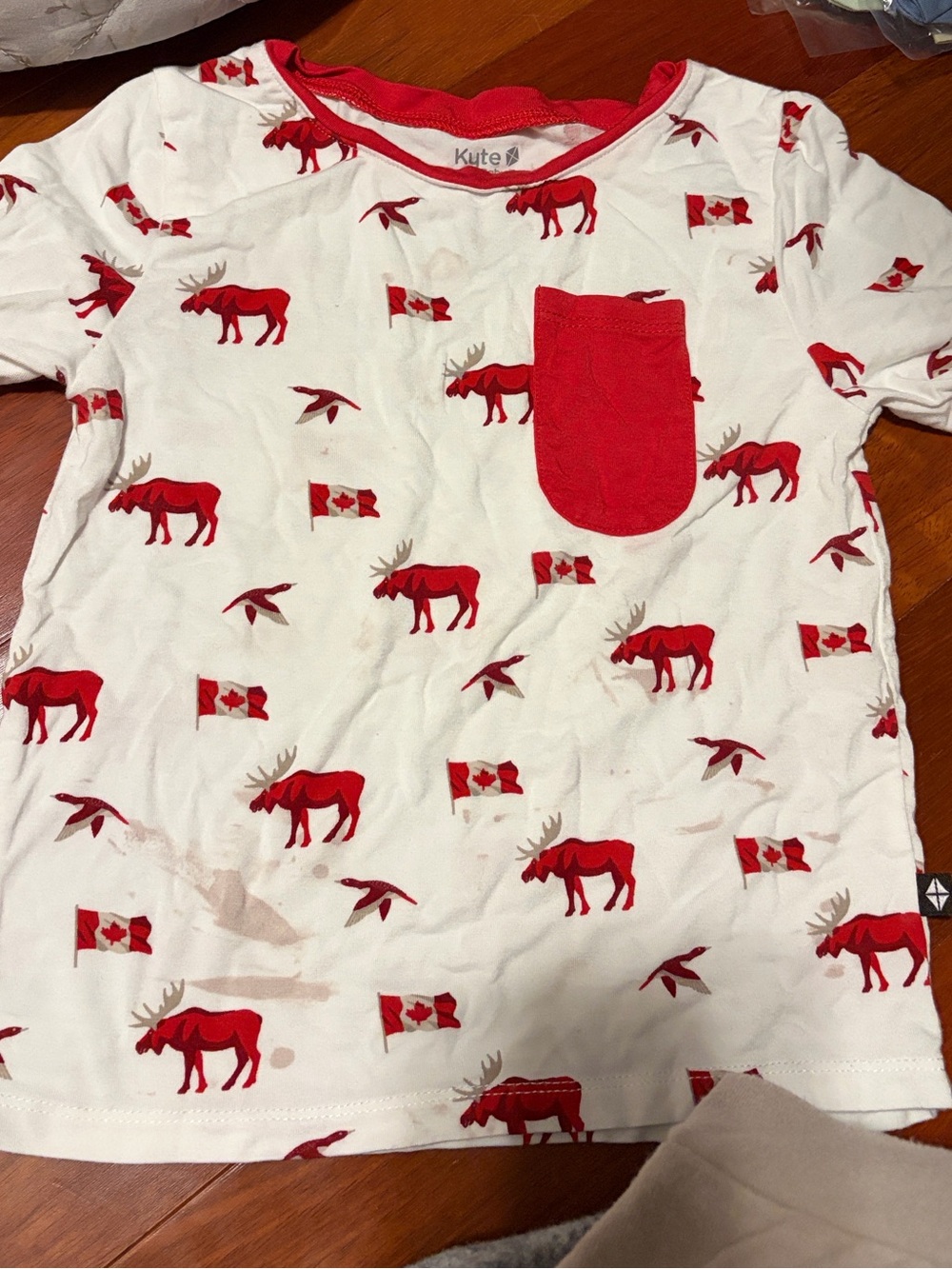 Kyte baby Canada print toddler t shirt